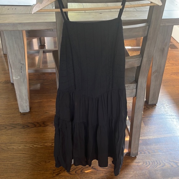 Fable Block Printed Strappy Sundress